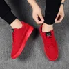 2021 Men Running Shoes Black Red Grey fashion mens Trainers Breathable Sports Sneakers Size 39-44 qh