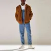 Heren denim bib broek gewassen volledige lengte jeans jumpsuits hiphop rechte jean overalls voor mannen streetwear mannelijke jumpsuit 211202