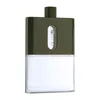 BPA FREE Travel Plastic Flat Water Bottle 500ml A6 A5 Paper Outdoor Portable Pad Drink s Flask 211122