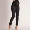 Pregnancy Women Pencil Pants High Waist Slim Pantalon Femme Office Lady Pregnant Autumn Spring Long 210721