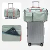 Duffel Bags Travel Bag Ручная багажница Duffle Водонепроницаемый Спорт Фитнес Фитнес Духовой спортзал Большой Вместимость Уикнды Для Женщин Bolsas