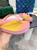 Big brand 3D gradient toe slippers with 3 layers of high elastic and wear resistant velvet in summer