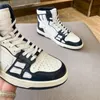 Bottes de cheville hommes 2021 Punk Trend Stree Style Fashion Fashion Sneaker High Top Leather Boot pour Man9944181