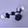 black globe sconce