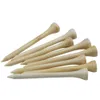 100 stks / set Houten Golf Tees Natrual Color Bamboo Houder Duurzaam Outdoor Training Benodigdheden Accessoires FTN006