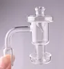 Anzug Flat Top Terp Slurper Raucher Quarz Banger mit glasfarbener Vergaserkappe 4590 Nägel für Wasserbongs Dab Rigs