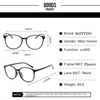 Mode Zonnebril Frames 2021 Ronde Vrouw Bril Mannen Trend Myopia Brillen Frame Klassieke Vintage Design Plastic Transparante Eyewear