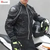 Abbigliamento da moto Giacche protettive da uomo Spalla in fibra di carbonio Abbigliamento da strada Abbigliamento da motocross Protezioni per il corpo