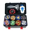 Toppar set lansers beyblades leksaker toupie metall gud burst spinning topp bey blad blad toy bay blad bables 210803