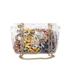 Merk Handtassen Dames PVC Clear Shoulder Crossbody Bag Sac A Main Ladies Transparent Messenger 2021 Vrouwelijke Clutch Bags