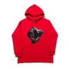 Version Correct Tide Panther Big v Printed Men's and Women's Hooded Terry Thin Sweater Hoodie