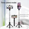 XT15 Selfie Stick Controle Remoto Tripé ao vivo Dobrável Selfie Stick Universal Smartphone para VIDEO / VIDEO / foto nova alta qualidade