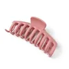 Japan och Sydkorea bakar lacken Big Grip Frosted Color Hairpin Bath Top Clip Söt Horsetail Clip Wash Hair Accessories