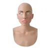 ¡Novedad de 2022! Máscara de Betty de silicona para travestis, máscara Artificial realista para transexuales de hombre a mujer, Drag Queen, disfraz de Halloween