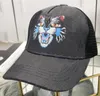 Bonne qualité casquette de baseball serpent tigre abeille loup renard chat toile avec hommes mode femmes chapeau de soleil seau HHH