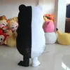 التميمة ازياء الكرتون الأسود والأبيض الدب التميمة زي monokuma التميمة ازياء للبيع دور أنيمي دور اللباس الكرتون الملابس تأثيري الدعاوى