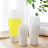 30ml 60ml 100ml 120ml 150ml 200ml Empty Frosted Bottle Refillable Cosmetic Soft Tube Squeeze Bottles with Flip Cap Makeup Container Packaging