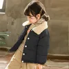 Hiver Enfants Survêtement Bébé Vestes Pour Garçons Manteaux Enfants Vestes Épais Plus Velours Col De Fourrure Manteaux 1-7Y Toddler Fille Snowsuit H0909