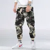 CHAIFENKO Brand Mens Joggers Pants Camouflage Cargo Pants Men Hip Hop Skateboard Jogger Fashion Casual Beam Feet Pant Men M-8XL 210930