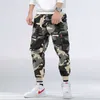 Chaifenko Marka Męskie Joggers Spodnie Kamuflaż Spodnie Cargo Mężczyźni Hip Hop Skateboard Jogger Moda Casual Belki Feet Spodnij Mężczyźni M-8XL 210930