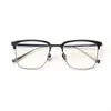 Mode lunettes de soleil cadres pur titane lunettes cadre hommes rétro carré lunettes de vue 2021 Vintage myopie lunettes optiques Kimura Ta