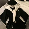 Luxe Hooded-gewaden nachtkleding Unisex Zachte warme badjas borduurwerk brief designer bad slaap gewaden met tags
