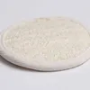 10 cm rundes natürliches Luffa-Pad, Peeling-Gesichtsschwamm, entfernt abgestorbene Haut, Spa-Massage-Luffa-Pads