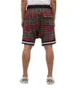 Scottish Style Shorts Men's Retro Plaid Basketball Sports Outdoor Casual Hip-Hop Trend