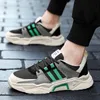 Topkwaliteit 2021 Aankomst uit Mens Dames Sport Running Schoenen Groen Bruin Oranje Outdoor Mode Dad Schoen Trainers Sneakers Maat 39-44 WY09-9030