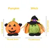 Party Supplies Halloween Hängande dekoration Pumpkin Häxa Plush Doll Pendant Holiday Festival Ornament Kids Present XBJK2108