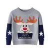2021 Spring Autumn Infant Baby Printed Sweater Toddler Youth Teen Boys Girls Christmas Cartoon Knit Print Sweater Knitwear Y1024