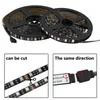 5M10M LED -remsa RGB USB 5050 SMD LED -lampor 44Key Controller Light Strips med fjärrkontroll Desktop Holiday Wall Room TV Backl8898936