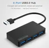 USB 3.0 Type-C-adaptrar för bärbar dator med hög hastighet nav extern 4 portar adapter splitter USB2.0 expander datortillbehör