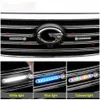 3 couleurs énergie éolienne voiture lumière 8 LED lumière du jour phare lampe Auto style feux diurnes sans alimentation externe