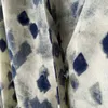 HXJJP Summer Women Long Floral Printed Dresses Female V-neck Three Quarter Sleeve Bohemian Maxi Dress 210607