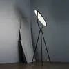 Italiensk designer Creative Floor Lamp Nordic Style Modern tre färgförändrade akryl LED -lampor inomhusbelysning Fashionabla LAM2182757