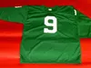 Custom Football Jersey Mannen Jeugd Vrouwen Vintage 9 Sonny Jurgensen 3/4 Mouw Zeldzame middelbare school Size S-6XL of elke naam en cijfers Jerseys