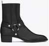 2023 Обувь в уличном стиле Мужские сапоги Slp Wyatt Harness Сапоги из телячьей кожи/замши/кожи Коричневые сапоги Западные ковбойские сапоги Высокое качество