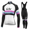 2021 LIV Frauen Warm Radfahren Jersey Set Mountian Fahrrad Sportswear Radfahren Fahrrad Kleidung Radfahren Tragen