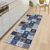 Czeski Kuchnia Podłoga Mata Nowoczesna Mata Drzwi Dywan Do Salonu Boho Decor Anti-Slip Kuchnia Dywan Korytarz Dywan Wystrój Domu 211109