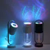 200ml Magic Shadow Luftfuktare 360 ​​Degree Mist Spray Projektorlampa Ultraljud Cool Maker Aroma Diffuser USB Humidificador 210724