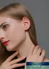 한국어 귀걸이 크리스탈 나비 클립 귀걸이 구멍이없는 여자를위한 가짜 가짜 귀걸이 단일 귀 클립 귀걸이 선물 공장 가격 전문가 디자인 품질