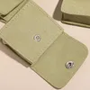 Jewelry Pouches Bags Microfiber Flip Type Gift 6x6cm Portable Storage Ring Earring Necklace Bracelet Bangle Sack Packaging Wynn22