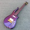 Colorido príncipe nube guitarra clásico eléctrico-guitarra esperma símbolo incrustaciones hecha a mano OEM guitarra