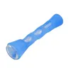 83 cm215 cm Smoking Pipe One Hitter Bat Silicone Portable Water Bong Tobacco Pipes Vs y Blunt6140282