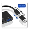 Micro-USB Typ C Złącze Karty pamięci czytniki 3 w 1 Mulitfunkcyjne kondentnicy Micro SD / TF Reader Karta Adapter Przesyłanie danych dla MacBook Telefon komórkowy Samsung Huawei