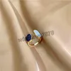 Французский ретро романтический палец кольцо цвет сопоставление капель глазурь золото открытые кольца для женщины 2022 корейская мода ювелирные изделия партии роскошное кольцо девушек