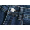 Toppies Jeans ajustados de cintura alta para mujeres Pantalones de lápiz de mezclilla casual Jeans rasgados Moda femenina Streetwear 210412