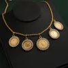 Chains Turkish Tassel Coin Necklace Gold Plated Arabic Women039s Chain Middle East Tuten Luxury Bijoux Gift1687469