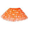 Kjolar toddler baby girls polka dot tutu kjol tulle ballet outfits barn kostym dans fest barn gradient kläder